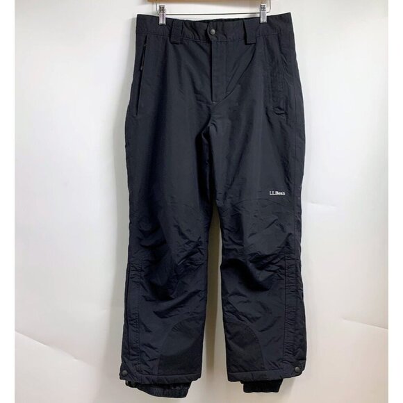 L.L. Bean Men's Nylon Outdoor Zip Ski Snowboard Pants‎ Size M - Picture 1 of 16